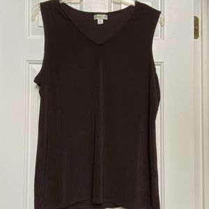 Cold Water Creek Travel Knit Tank Top XL